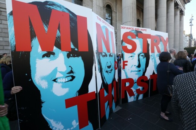 Anti Water Charges Campaigns Protests