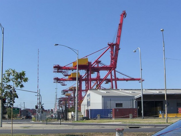 Container Crane at Melbourne Docks