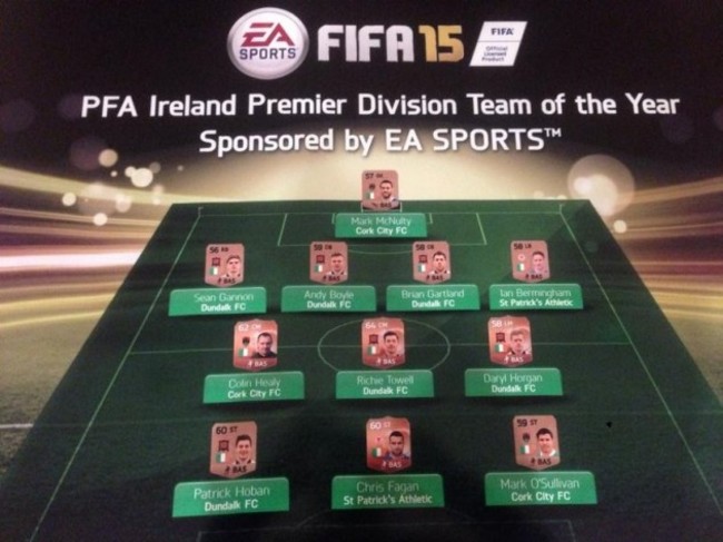 PFAI Team of the year