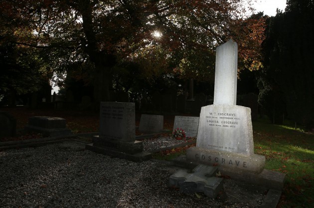 William T Cosgrave grave damaged