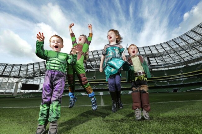 Max Lyons, Emmet O'Dwyer, Jessica O'Dwyer and Jamie Lyons