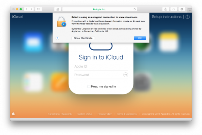 icloud-safari-verified