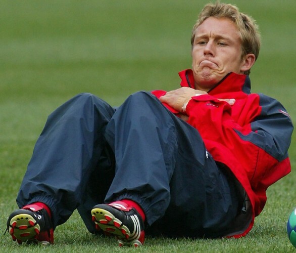 Jonny Wilkinson Training at the Telstra Stadium