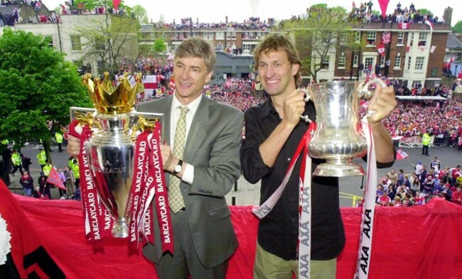 Arsenal Celebrate the Double
