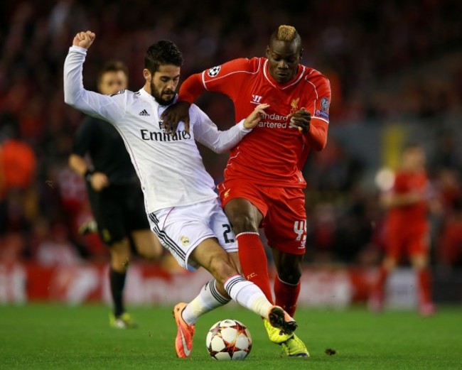 Soccer - UEFA Champions League - Group B - Liverpool v Real Madrid - Anfield