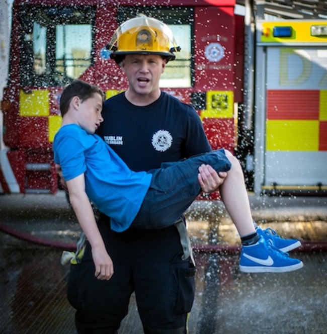 Paudi Thompson, Dublin Fireman and hero calls on fellow marathon participants for support