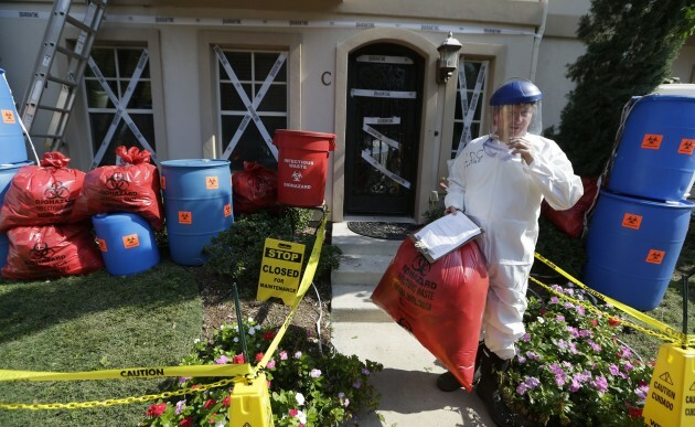 Ebola Halloween House