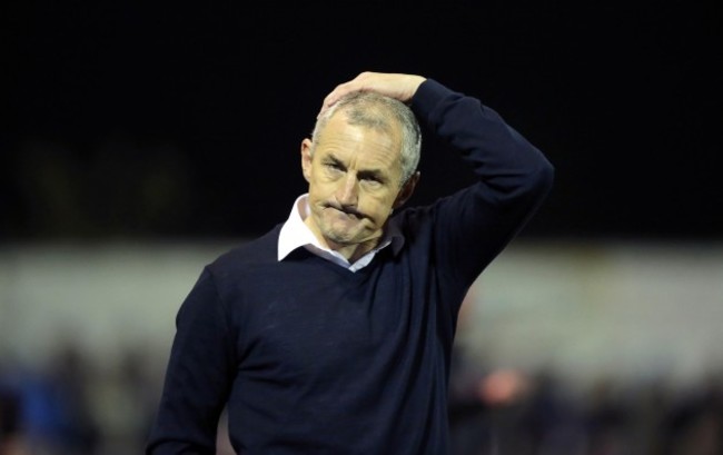 John Caulfield dejected