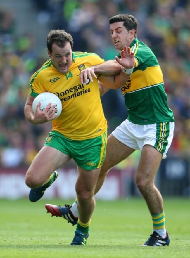 Michael Murphy and Aidan O'Mahony