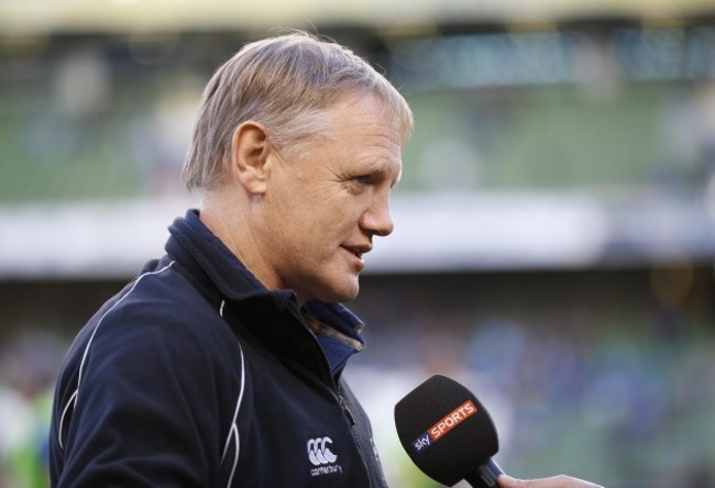 Ireland head coach Joe Schmidt