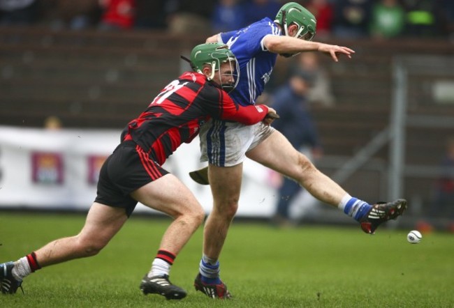 Cathal McInerney scores a goal