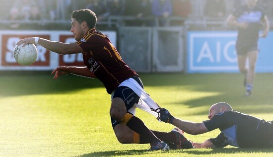 Paul Cunningham tackles Bernard Brogan
