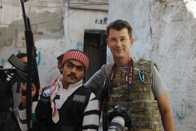 Mideast Syria British Journalist