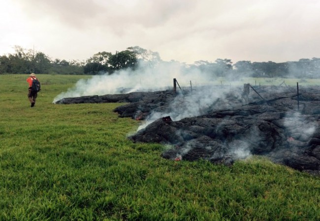 APTOPIX Hawaii Volcano