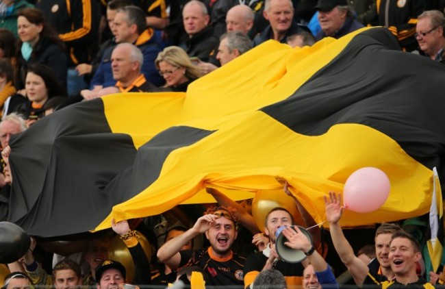 Austin Stacks supporters at the game