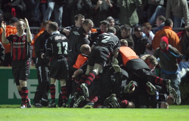 The Bohs team celebrate