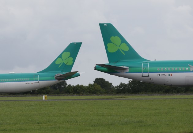 Aeroplanes at Dublin Airport