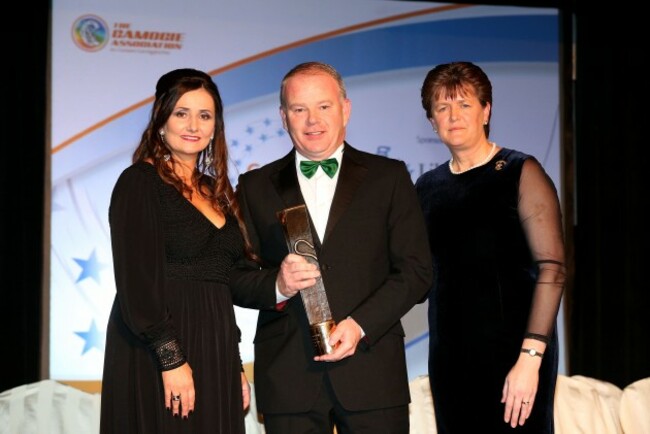 Annette Ni Dhathlaoi, Joe Quaid and Aileen Lawlor