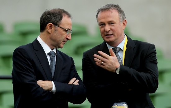 Martin O'Neill and Michael O'Neill