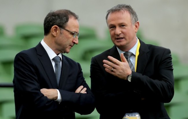 Martin O'Neill and Michael O'Neill