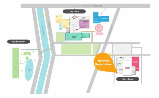 RDS Web Summit Map