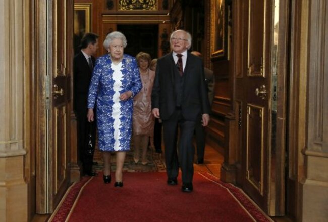 President Higgins state visit to Britain - Day Four