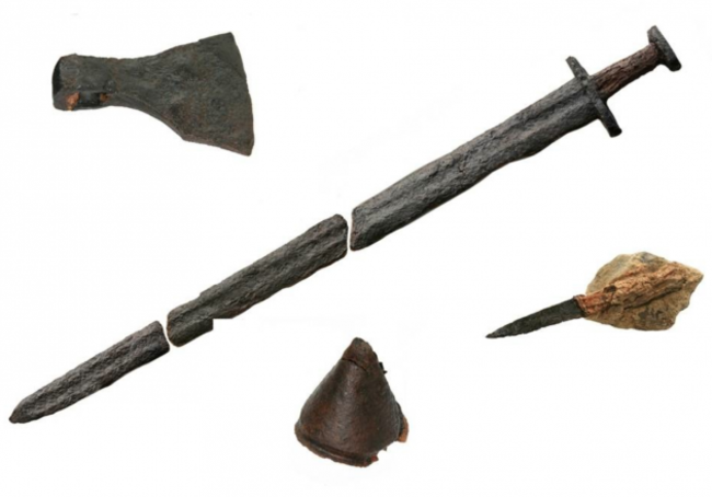 The weaponry after conservation (ACS Ltd)