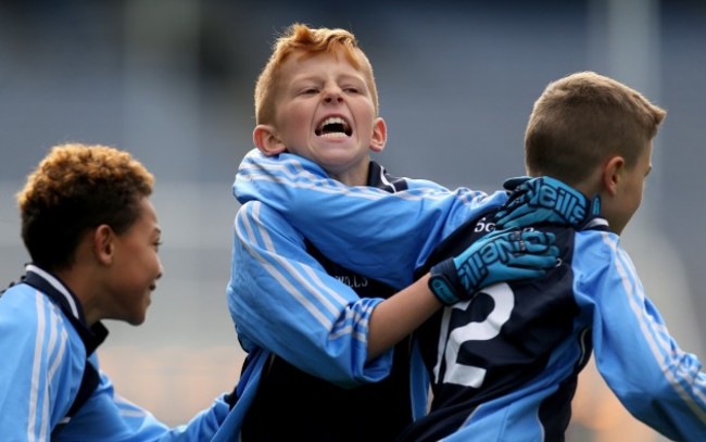 Ben O'Reilly celebrates a goal