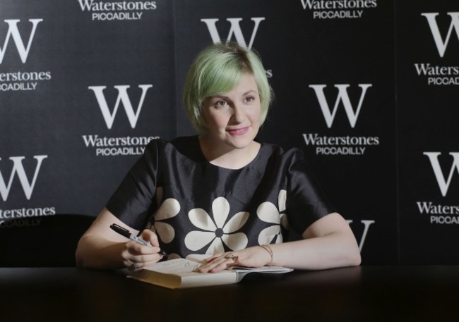 Lena Dunham book signing - London