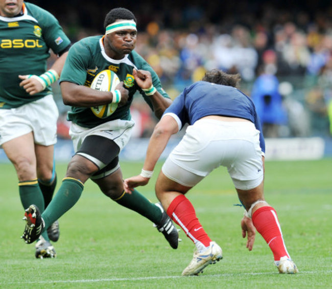 Rugby - International Test - South Africa v France - Newlands Rugby Stadium