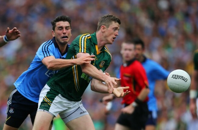 Bernard Brogan and Kevin Reilly