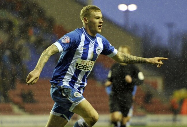 Soccer - FA Cup - Fourth Round - Wigan Athletic v Crystal Palace - DW Stadium