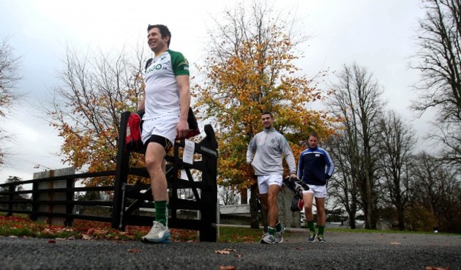 Sean Cavanagh, James McCarthy and Colm O'Neill