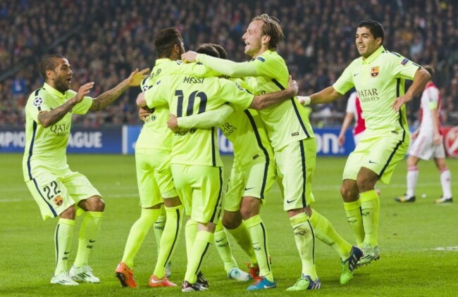 Soccer - UEFA Champions League - Group F - Ajax Amsterdam v Barcelona - Amsterdam Arena