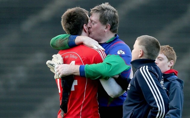 Shane Curran with Cillian O'Connor