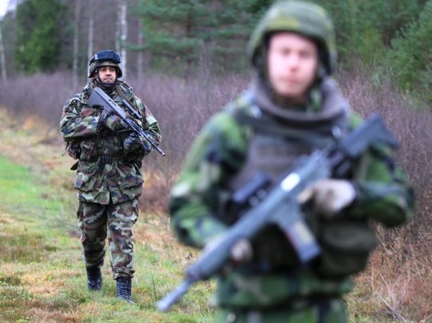Photos: Irish Defence Forces prepare for action in Sweden