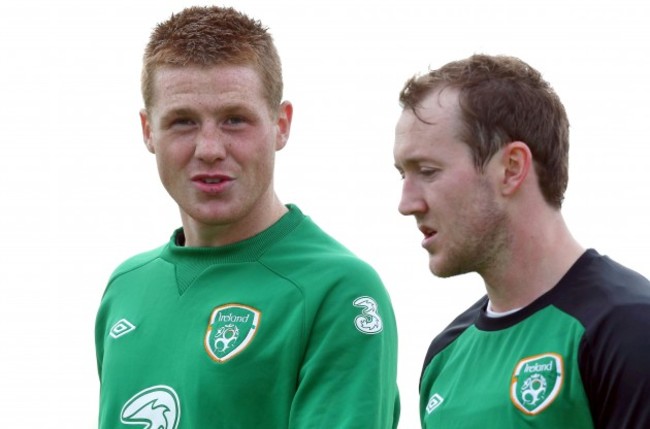 James McCarthy and Aiden McGeady