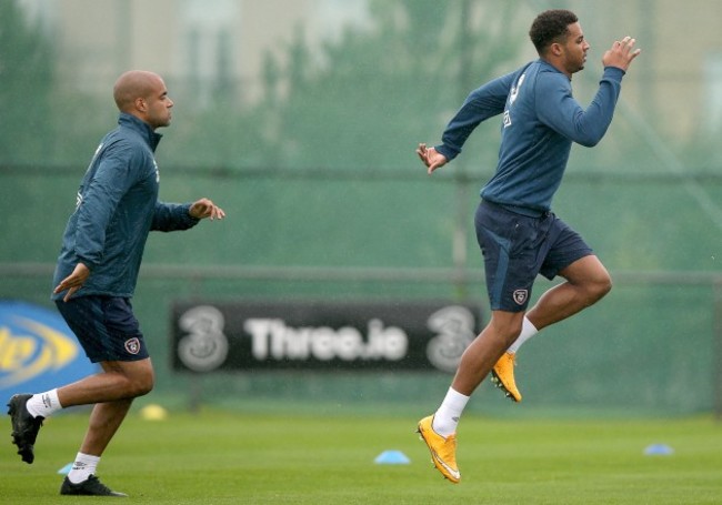 David McGoldrick and Cyrus Christie 11/11/2014