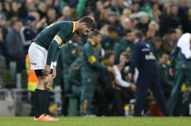 Willie le Roux dejected