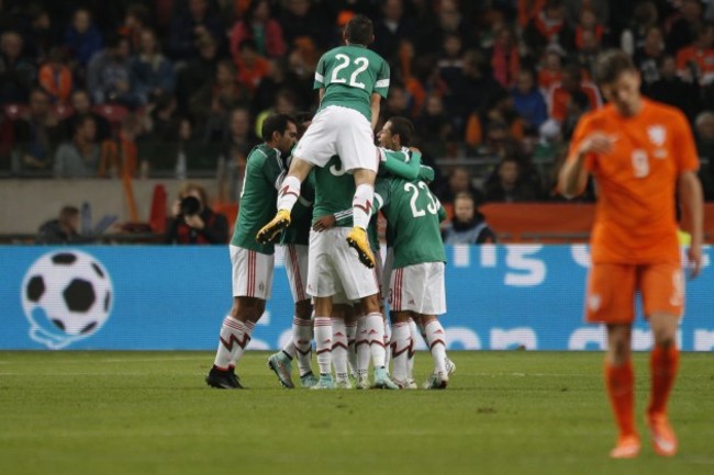 Soccer Netherlands Mexico