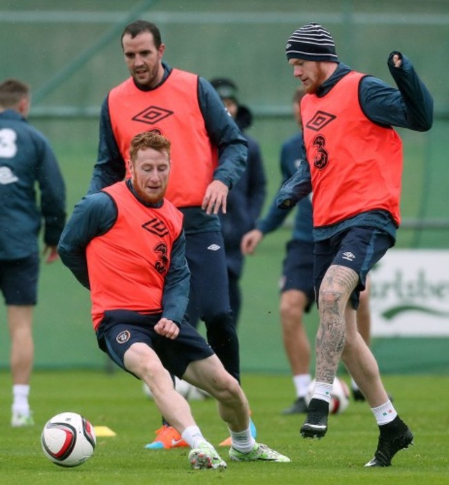 Stephen Quinn and James McClean