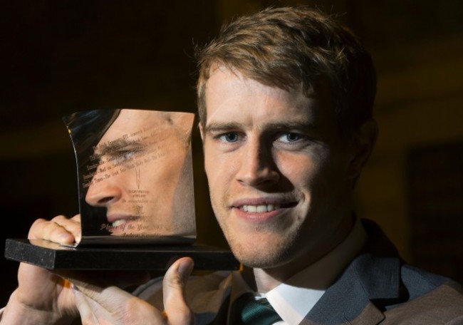 Andrew Trimble named Guinness Rugby Writers of Ireland Player of the Year