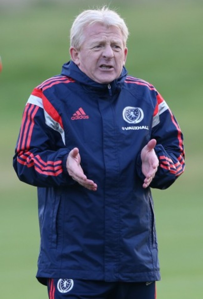 Soccer - UEFA Euro 2016 Qualifier - Group D - Scotland v Republic of Ireland - Scotland Training - Mar Hall Hotel
