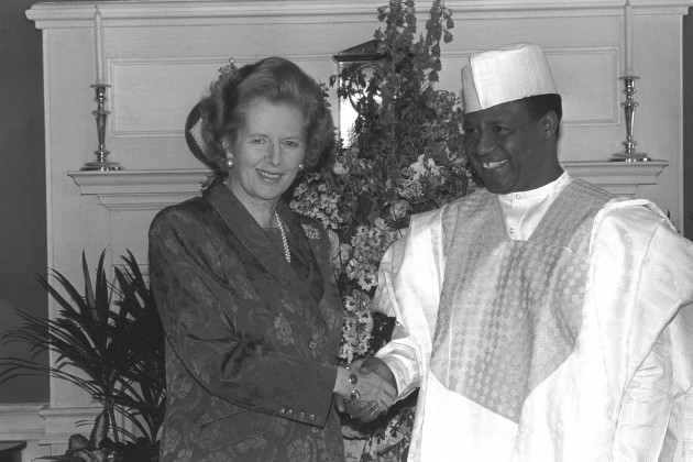Politics - State Visit To Britain - President Babangida - 10 Downing Street, London