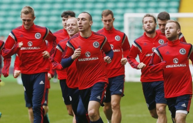 Soccer - UEFA Euro 2016 - Qualifying - Group D - Scotland v Republic of Ireland - Scotland Training - Celtic Park