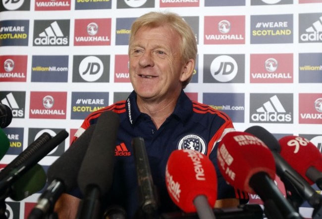 Soccer - UEFA Euro 2016 - Qualifying - Group D - Scotland v Republic of Ireland - Scotland Press Conference - Mar Hall