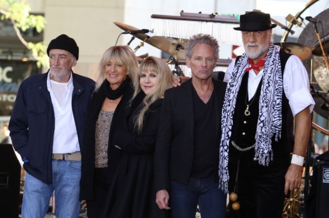 Fleetwood Mac perform on NBC's Today - New York City