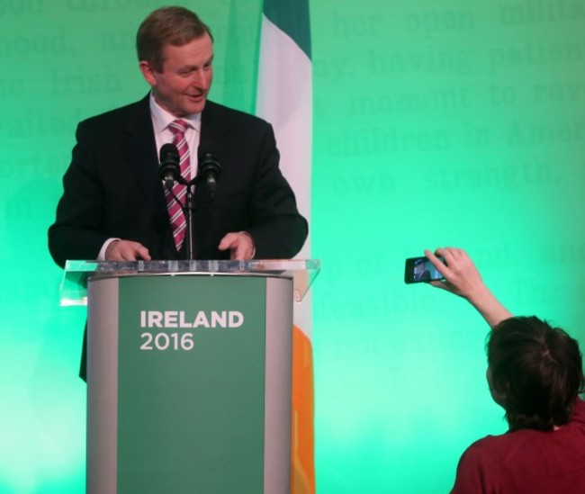 Pictured an taoiseach Enda Kenny TD la