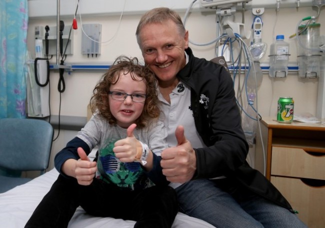 Joe Schmidt with Laoise Quinn