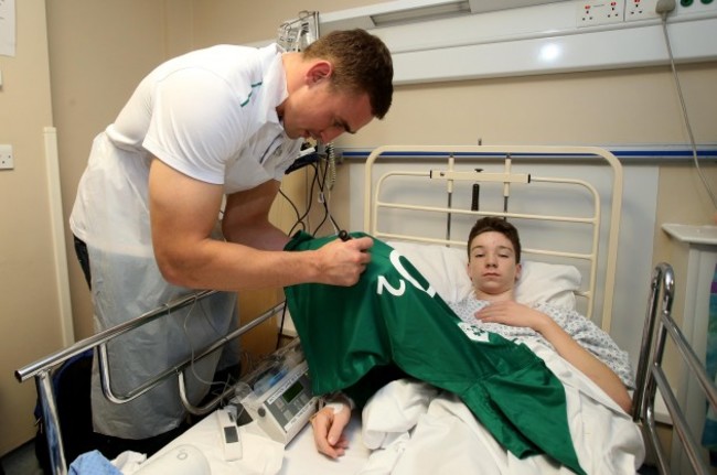 Tommy O'Donnell with Sean Murphy